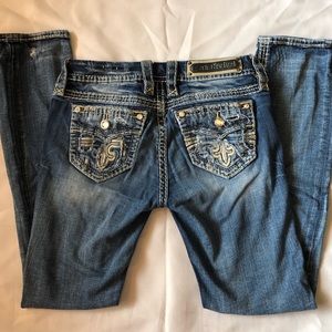 Rock Revival Straight Leg Jeans Size 26